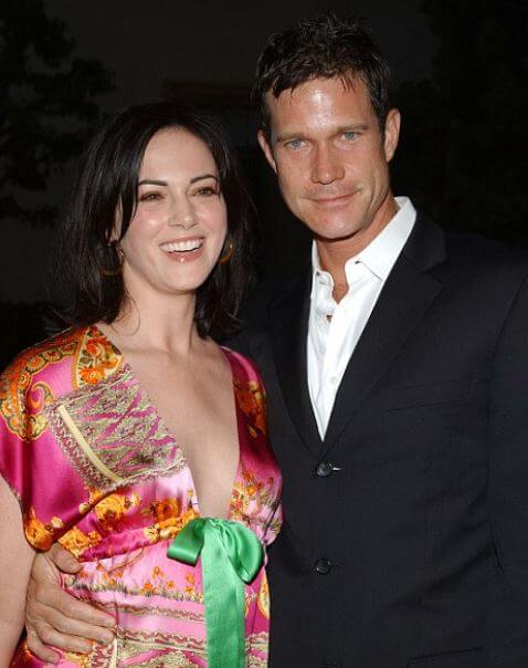 Stella Haven Walsh's parents, Joanna Going and Dylan Walsh.